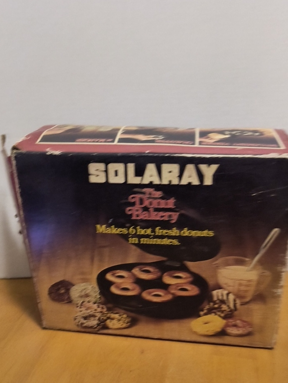 Vintage Master Chef The Donut Bakery Donut Maker Bakery Glaze Treat B5